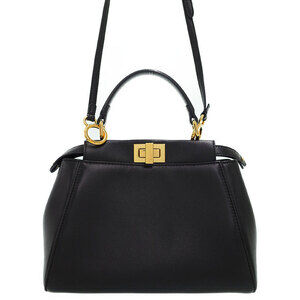 Fendi Peekaboo Iconic satchel nappa leather 2way Shoulder Bag